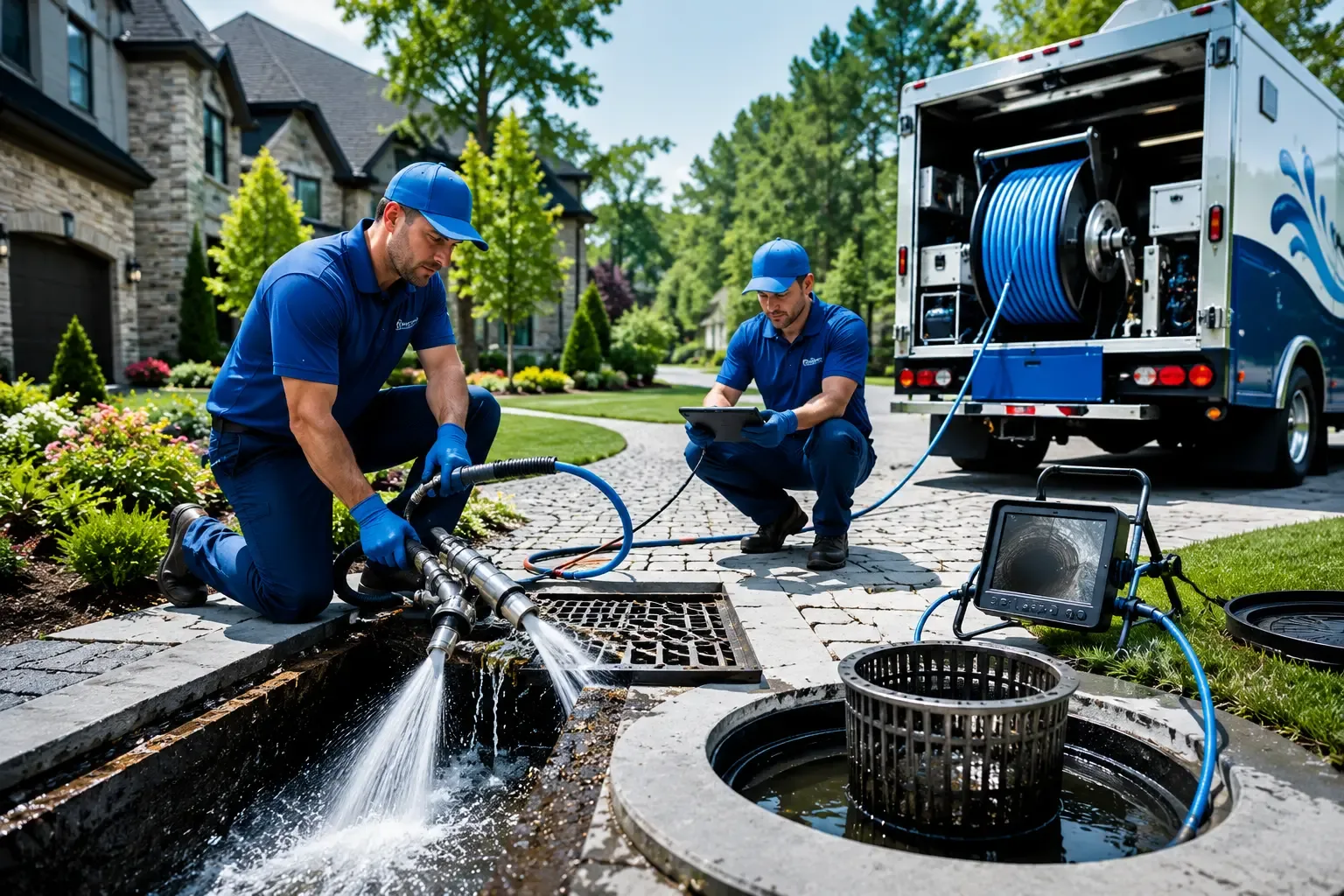 Local outdoor drain cleaning professionals in Alpharetta, GA